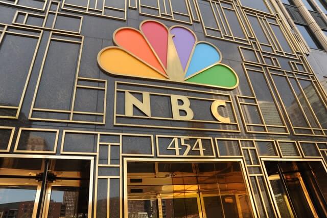 Photo de la façade de l'immeuble NBC