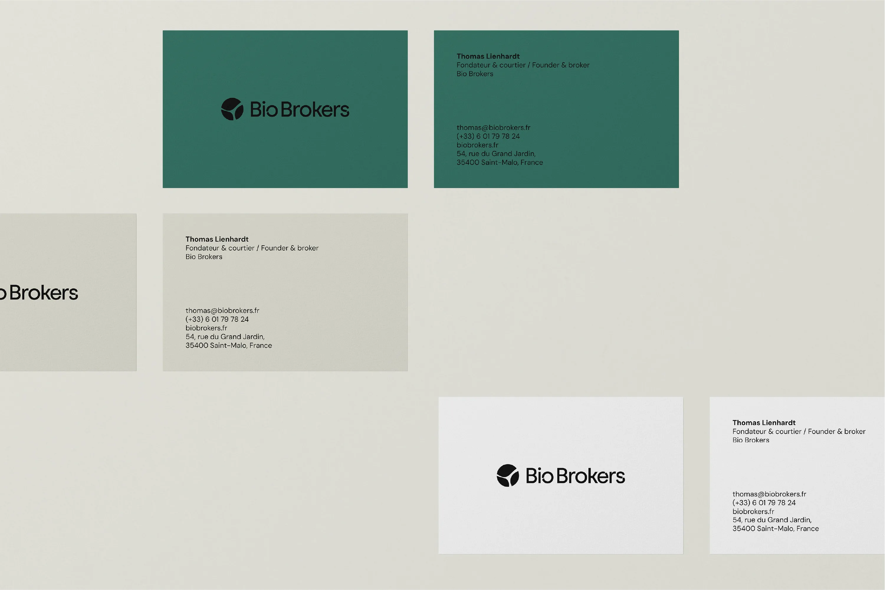 Mockup carte de visite