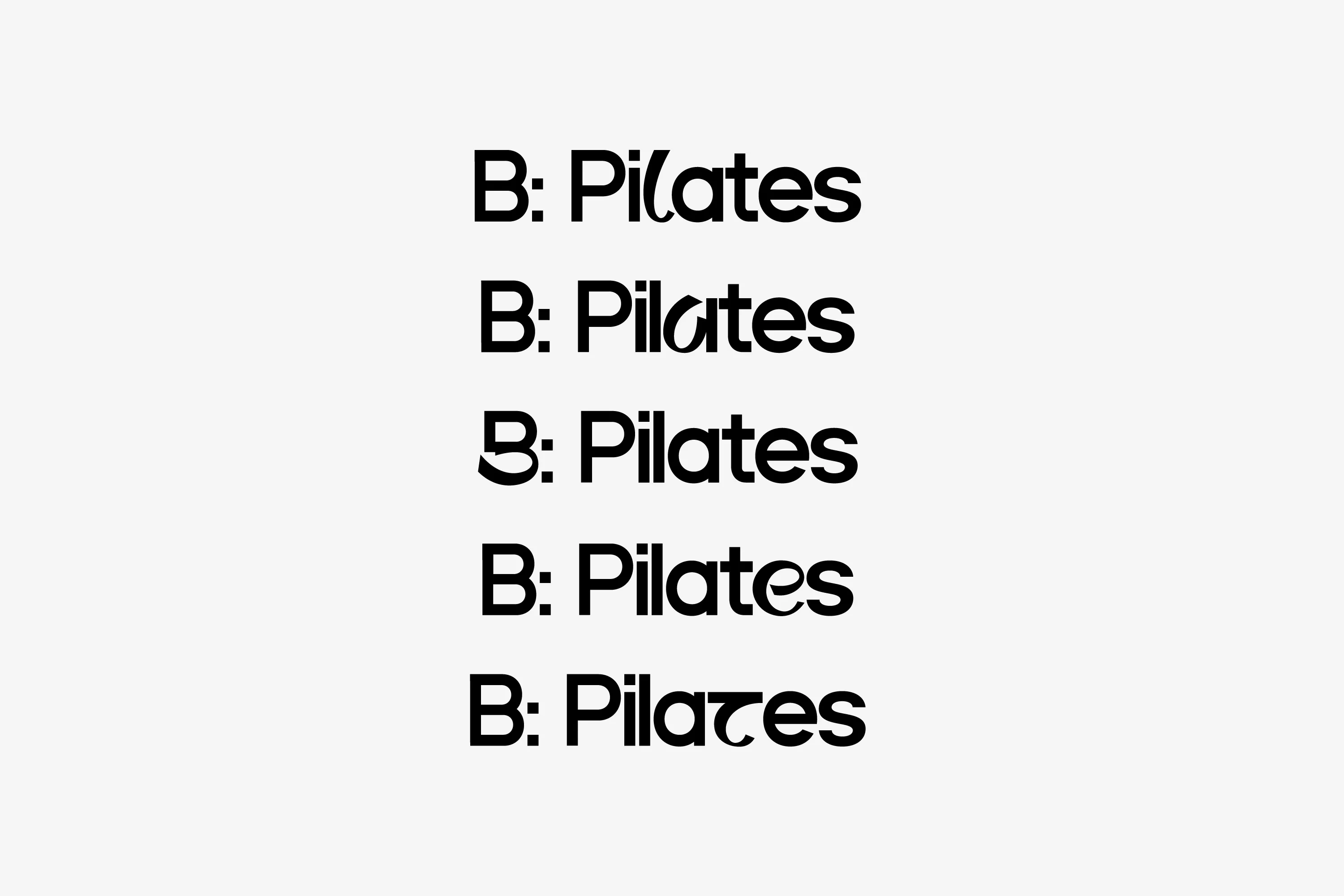 Itération logo Bpilates