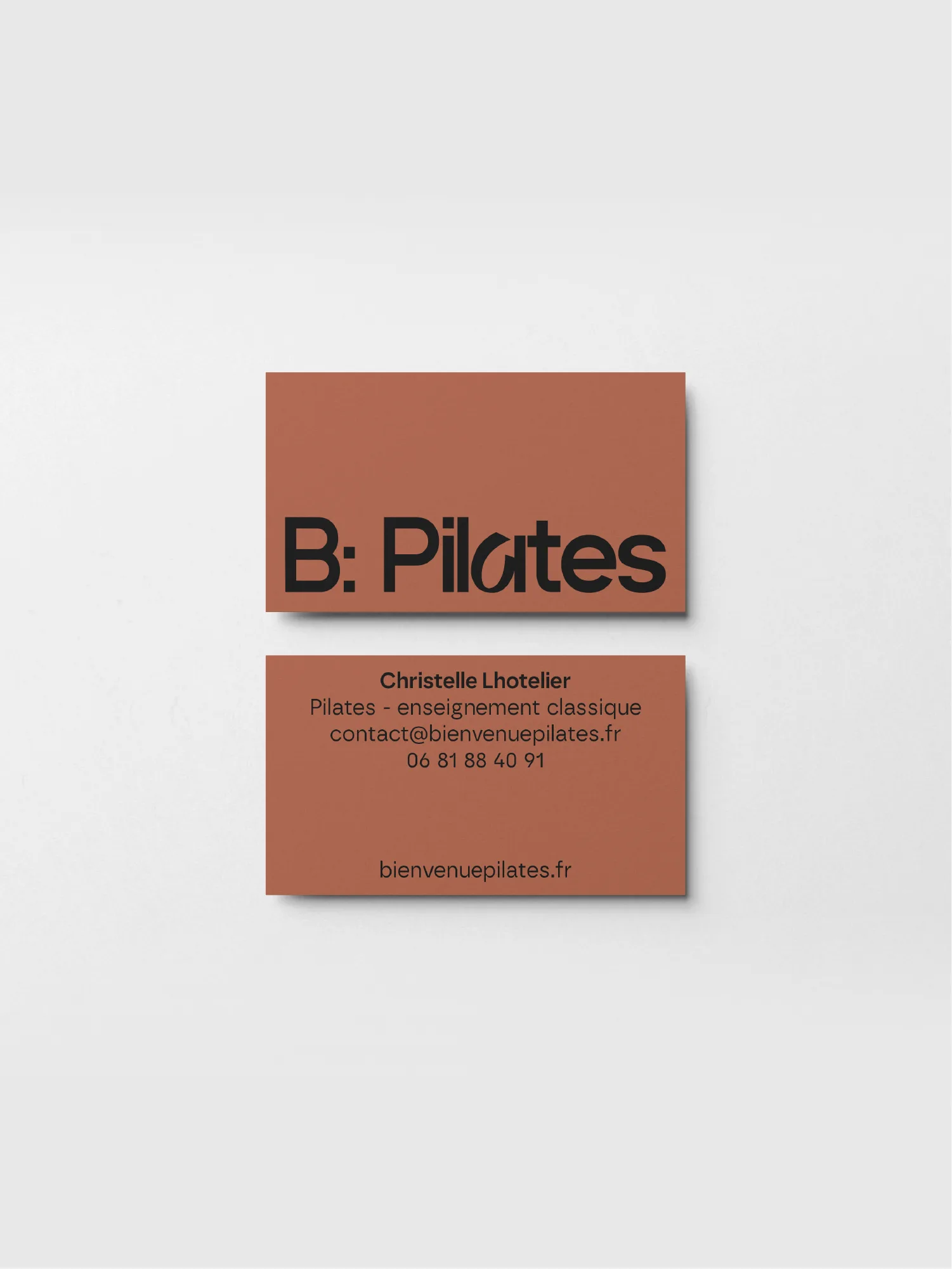 Mockup carte de visite