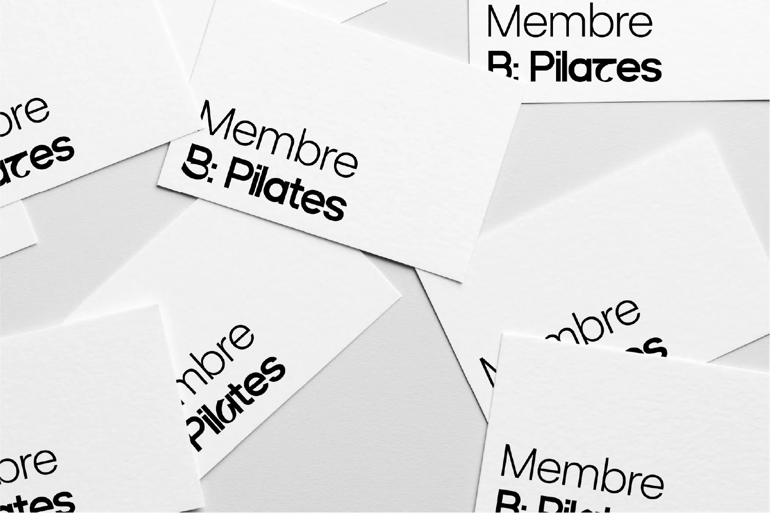 Carte de membre B:Pilates