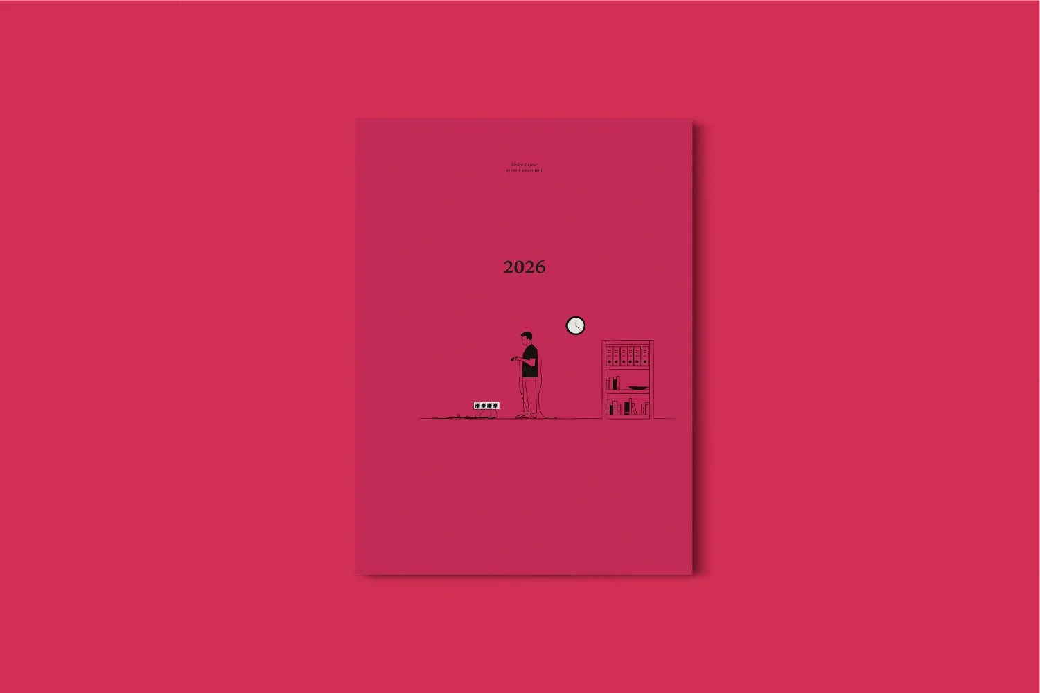 Design rouge se tenir au courant