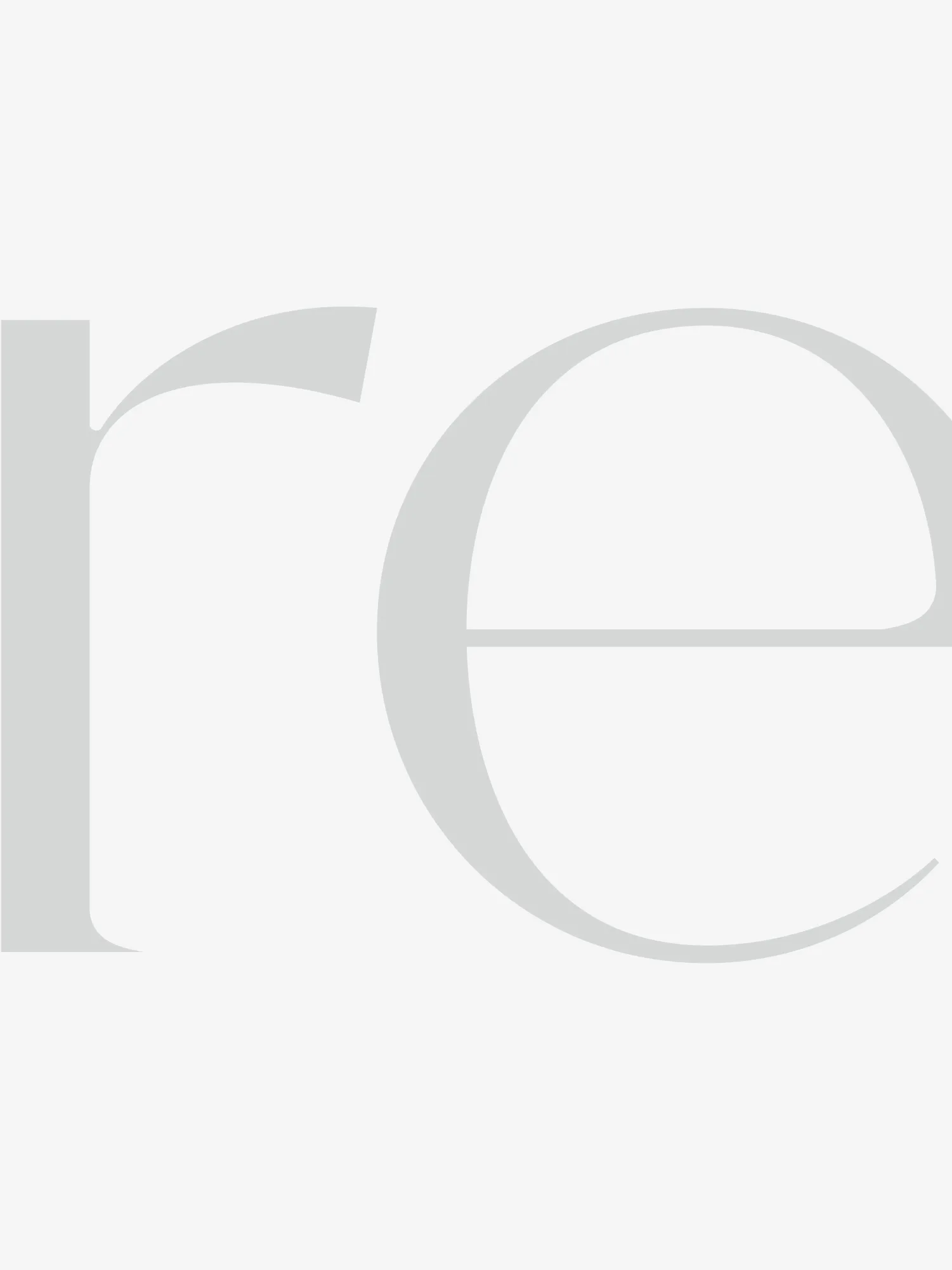 zoom sur la typographie du logo noir sur blanc