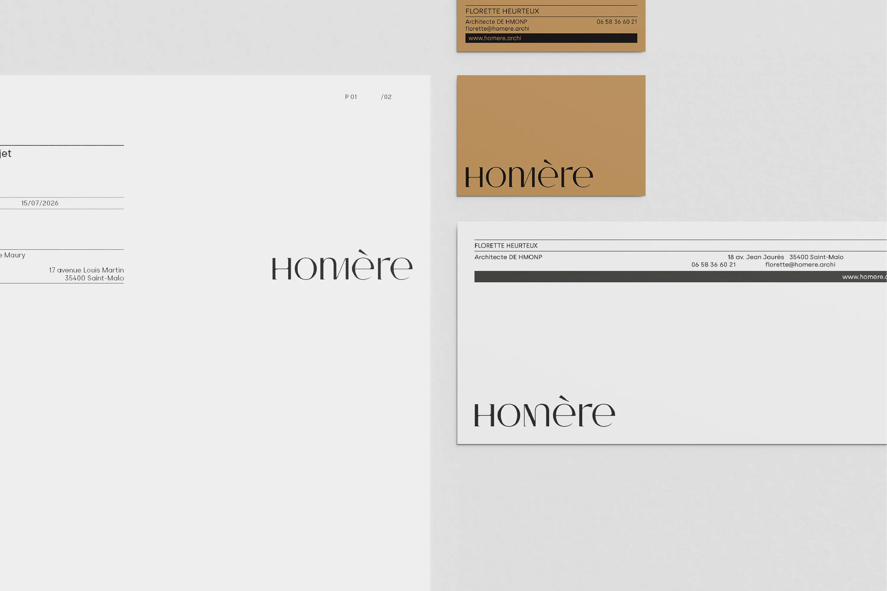 Mockup déclinaison papeterie