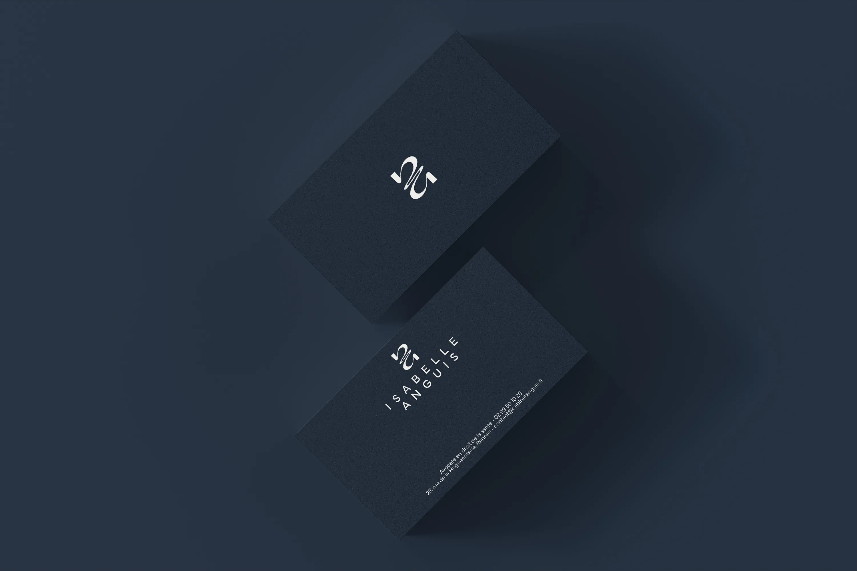 Mockup cartes de visite