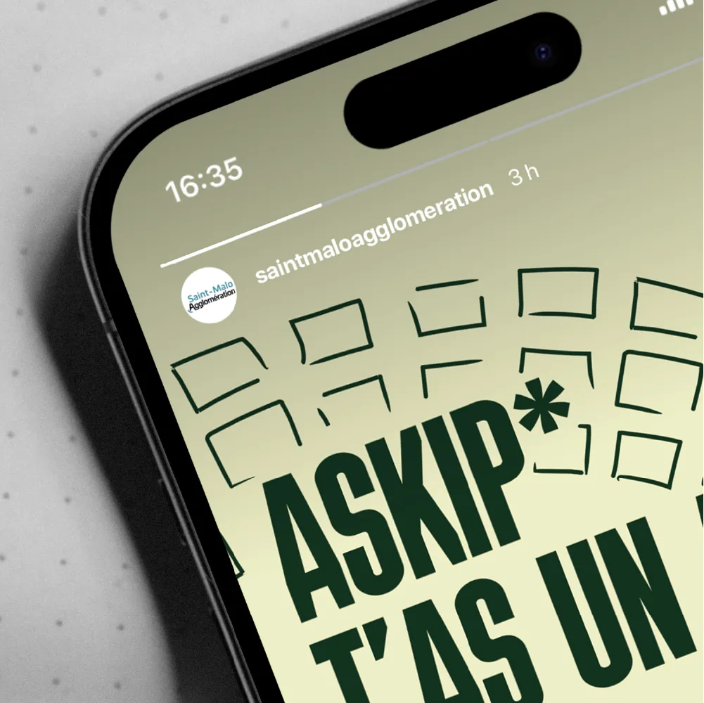 Mockup story réseaux sociaux campagne