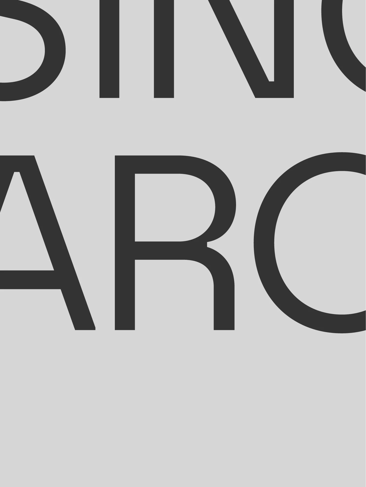 Zoom sur la typo
