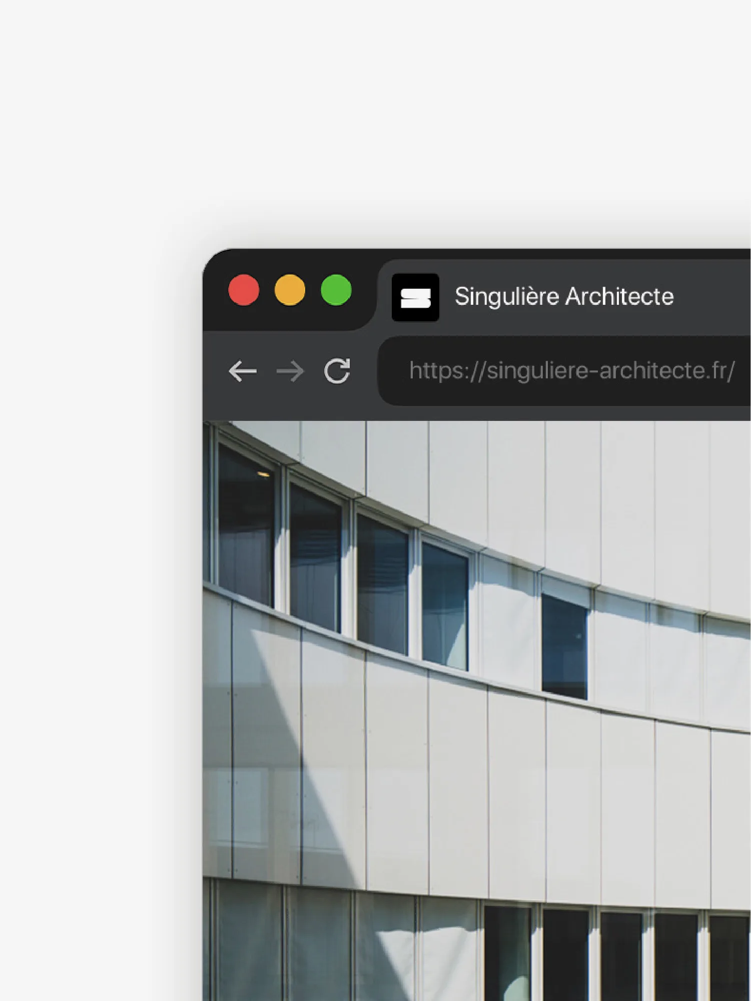 Mockup favicon site web
