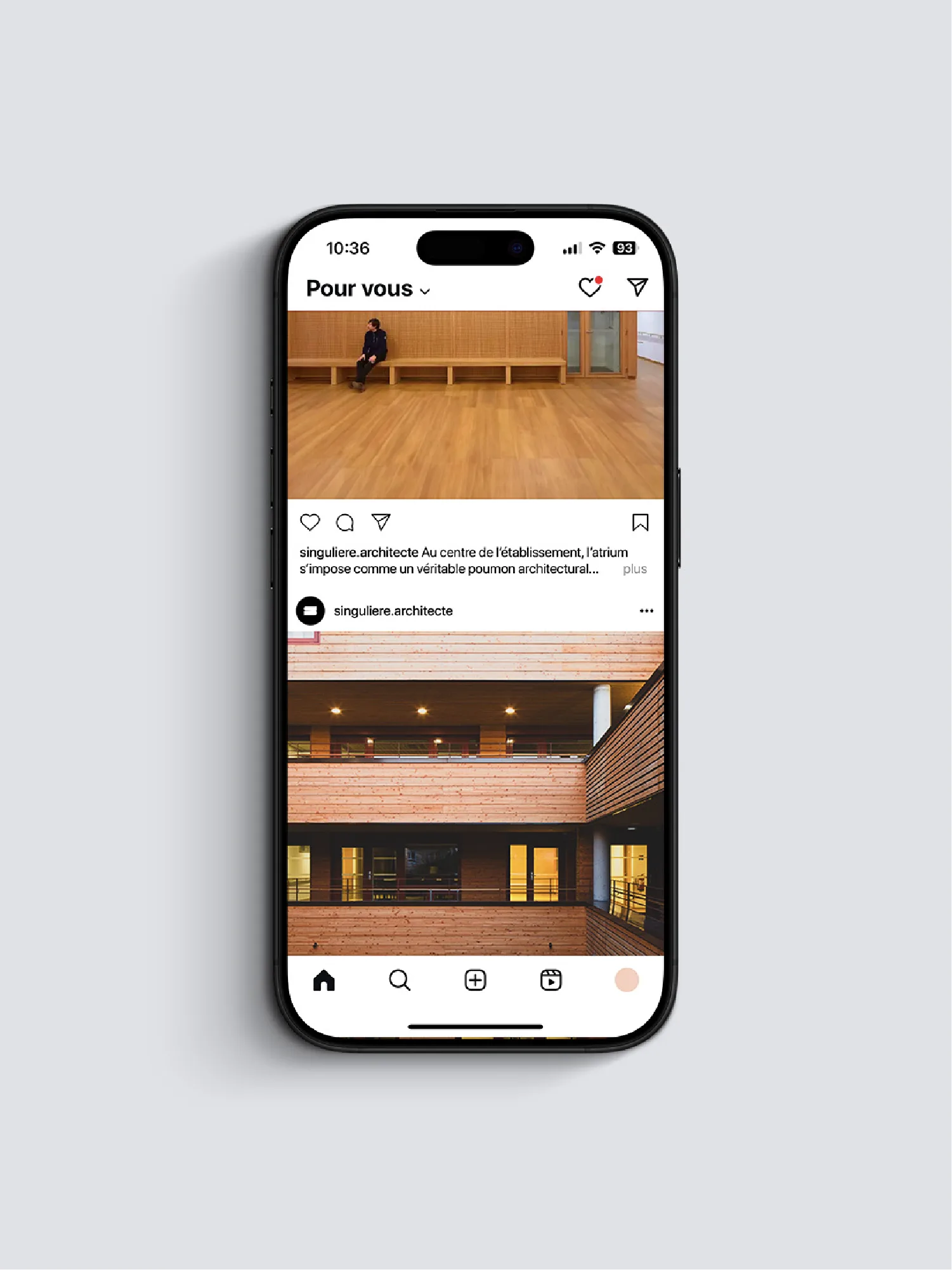 Mockup instagram