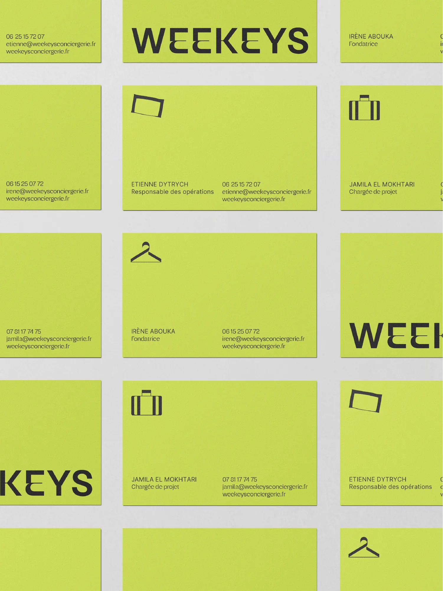 Weekeys — application digitale