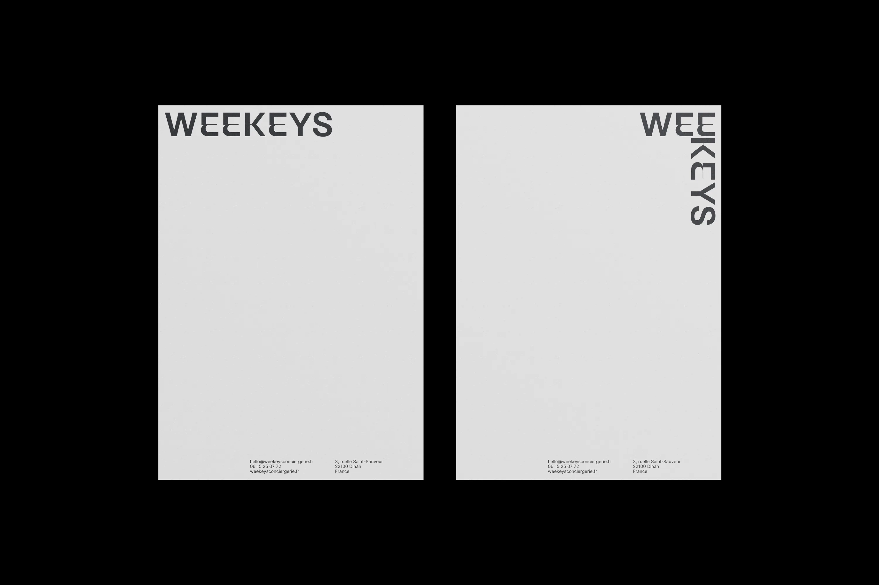 Weekeys — composition visuelle